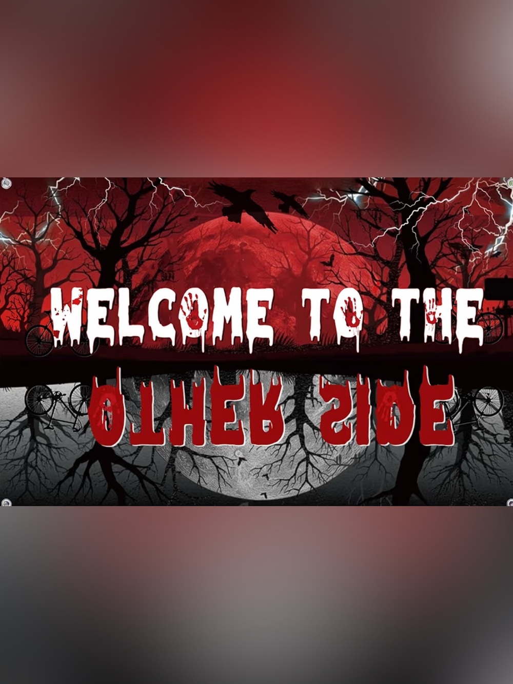 Stranger Things Halloween Birthday Decorations